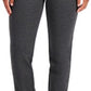 Charter Club Women's Petite Pull-On Ponte-Knit Pants Dark Gray Size 8 P