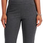 Charter Club Women's Petite Pull-On Ponte-Knit Pants Dark Gray Size 8 P
