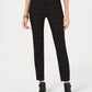 Style & Co Women's Curvy-Fit Skinny Printed Jeans Black Size 18
