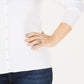 Charter Club Women's Textured Cardigan White Size Large