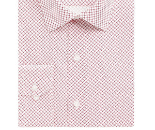 AlfaTech by Alfani Men's Slim-Fit Performance Stretch Easy-Care Dress Shirt White Size 15.5X32-33