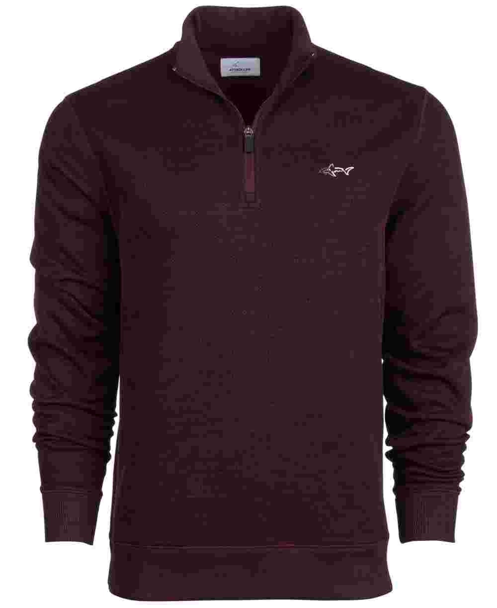 Attack Life Men's Herringbone 1/4 Zip Pullover Red Size XX-Large