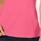 Karen Scott Women's Short Sleeve Scoop Neck Top Pink Size Medium