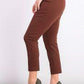 Alfani Women's Petite Hollywood-Waist Skinny Ankle Pants Dark Brown Size 4P