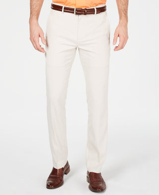 Alfani Men's Alfatech Classic-Fit Stretch Pants Beige Size 36X29
