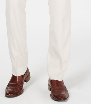 Alfani Men's Alfatech Classic-Fit Stretch Pants Beige Size 36X29