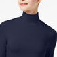 Maison Jules Women's Turtleneck Top Navy Size XX-Large