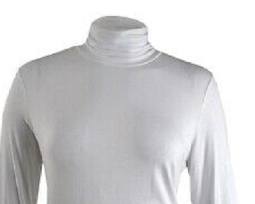 Maison Jules Women's Turtleneck Top Gray Size X-Small