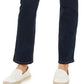 Style & Co Women's Tummy-Control Straight-Leg Jeans Dark Blue Size 18