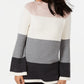 Charter Club Women's Flare Sleeve Sweater Gray Size X-Small