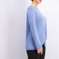 Ideology Women's Knot-Front Top Dark Blue Size Extra Small