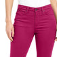 Charter Club Women's Tummy Control Bristol Capri Jeans Pink Size 8