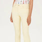 Charter Club Women's Lexington Straight Leg Jeans Yellow Size 6