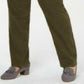 Charter Club Women's Plus Size Twill Lexington Pants Green Size 16W