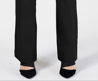Alfani Women's Snap Waist Trousers Black Size 10 Petite