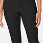 Charter Club Women's Petite Newport Tummy-Control Cropped Pants Black Size 14P