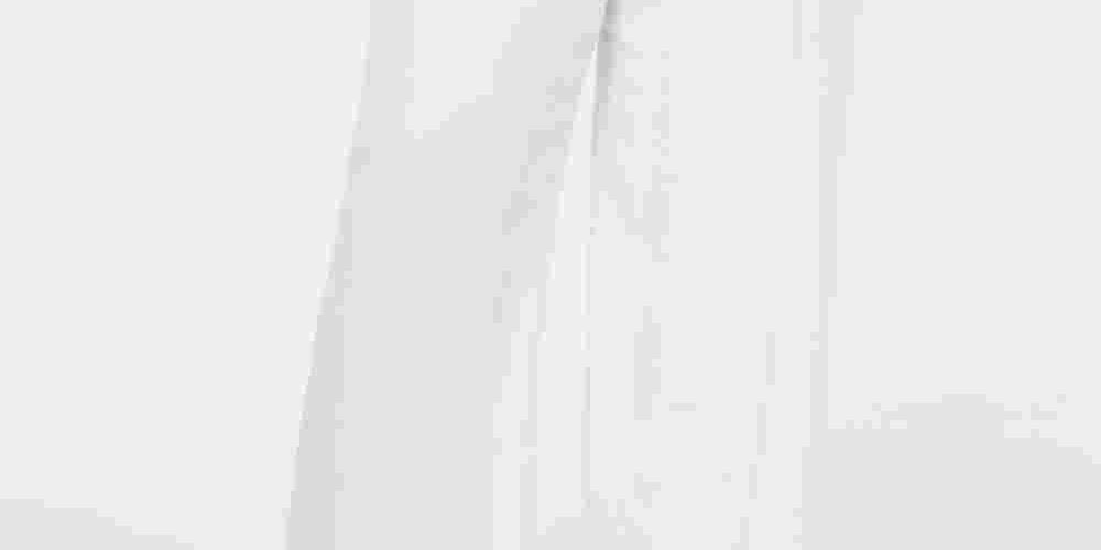 JM Collection Women's Lined Gauze Pull On Pants White Size 2X