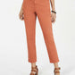 Style & Co Women's Chino Pants Dark Orange Size 14