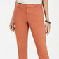 Style & Co Women's Chino Pants Dark Orange Size 14