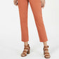Style & Co Women's Chino Pants Dark Orange Size 14