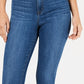 Style & Co Women's High Rise Curvy Fit Jeggings Blue Size 4