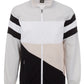 ID Ideology Men's Woven Colorblocked Jacket Gray Size X-Large