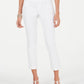 Style & Co Women's Pull On Boyfriend Jeans White Size Small