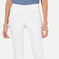 Style & Co Women's Pull On Boyfriend Jeans White Size Small