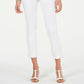 Style & Co Women's Pull On Boyfriend Jeans White Size XX Large