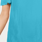 JM Collection Women's Ruffled Off The Shoulder Top Blue Size Medium