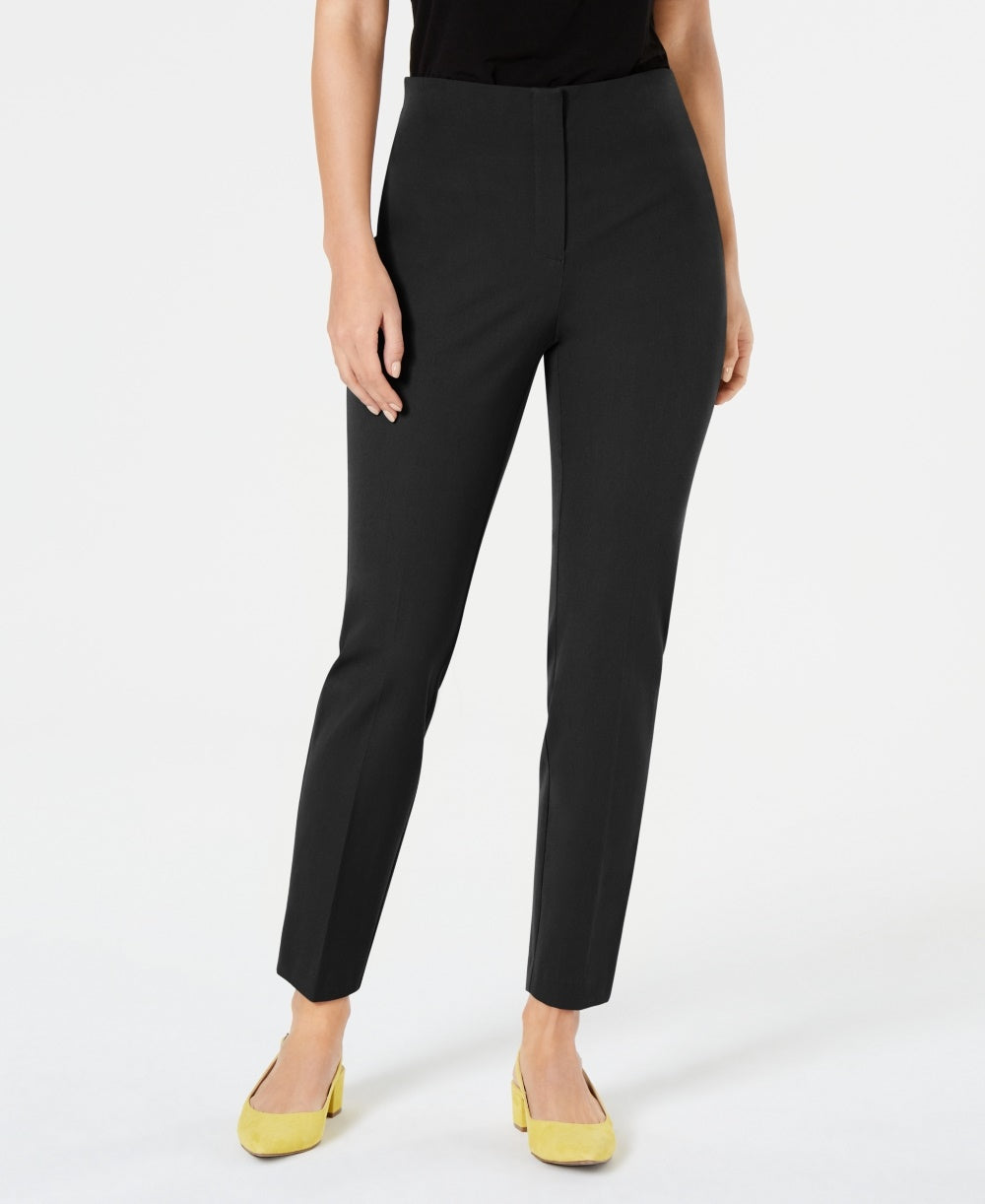 Alfani Women's Comfort Waist Skinny Pants Black Size 6 Petite