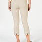 Charter Club Women's Chelsea Pull-On Tummy-Control Capris Beige Size 10
