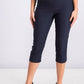 Charter Club Women's Pull-On Capri Pants Bright Blue Size 2 Petite