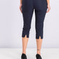 Charter Club Women's Pull-On Capri Pants Bright Blue Size 2 Petite
