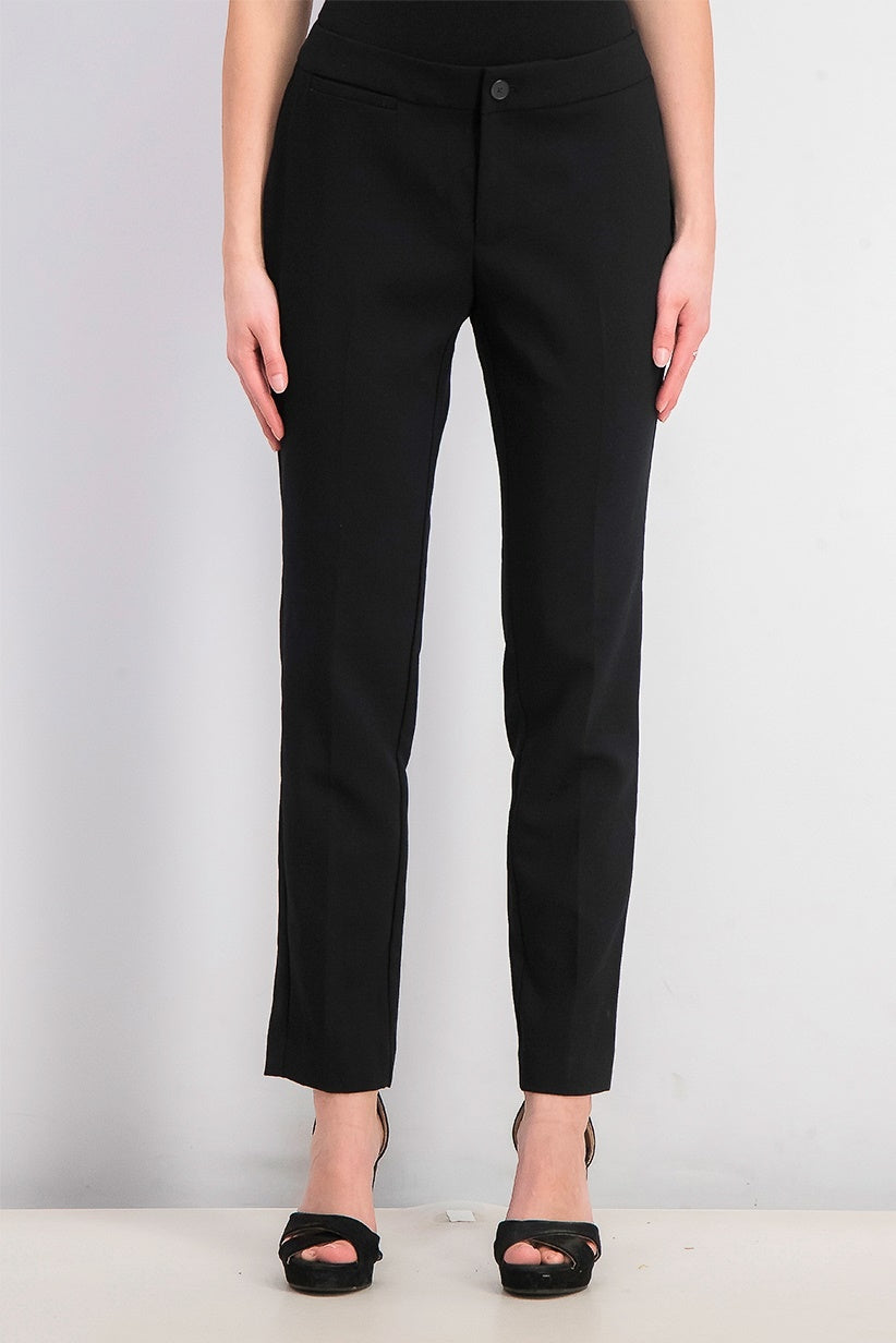 Charter Club Women's Newport Straight-Leg Pants Black Size 4