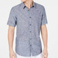 American Rag Men's Chambray Textured Shirt Blue Size Small