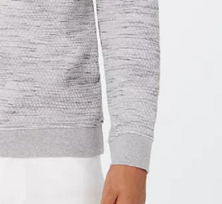 Alfani Men's Heathered Sweatshirt Gray Size Small