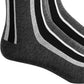 Alfani Men's Vertical Stripe Socks Black Size Regular