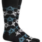 Alfani Men's Starfish Socks Black Size Regular