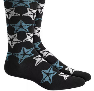 Alfani Men's Starfish Socks Black Size Regular