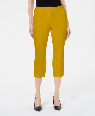 Alfani Women's Capri Pants Gold Size 6 Petite