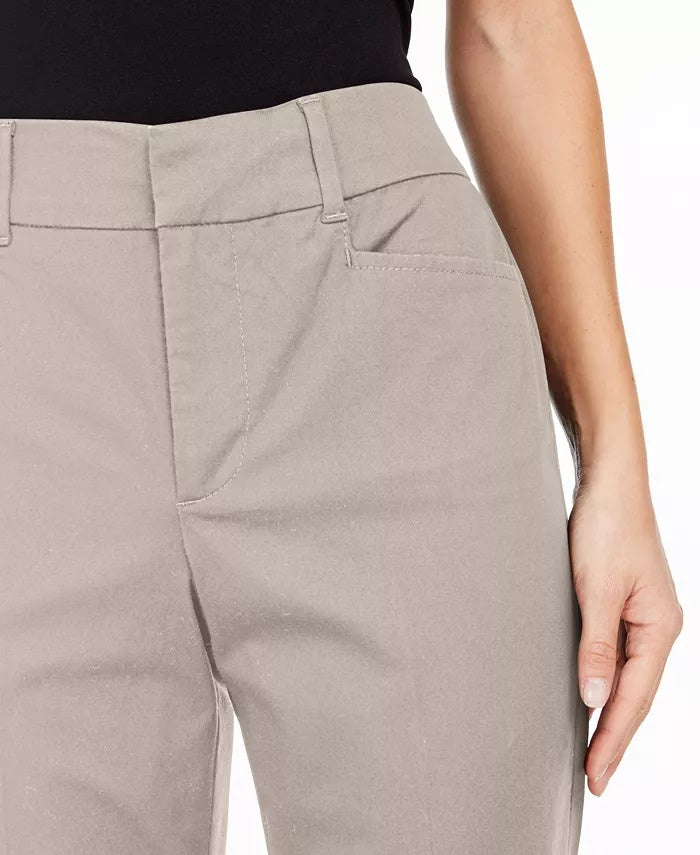 Charter Club Women's Tummy Control Trouser Beige Size 6