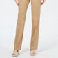 Charter Club Women's Tummy Control Trouser Beige Size 8