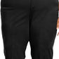 Charter Club Women's Plus Size Tummy Control Trouser Jeans Black Size 18W