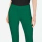 Charter Club Women's Chelsea Stretch Twill Pants Green Size 4