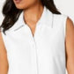 Charter Club Women's Cotton Shirt White Size 12 Petite