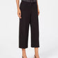 Alfani Women's Wide Leg Capri Pants Black Size 12 Petite
