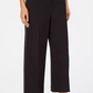 Alfani Women's Wide Leg Capri Pants Black Size 12 Petite