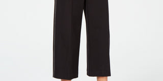 Alfani Women's Wide Leg Capri Pants Black Size 4 Petite