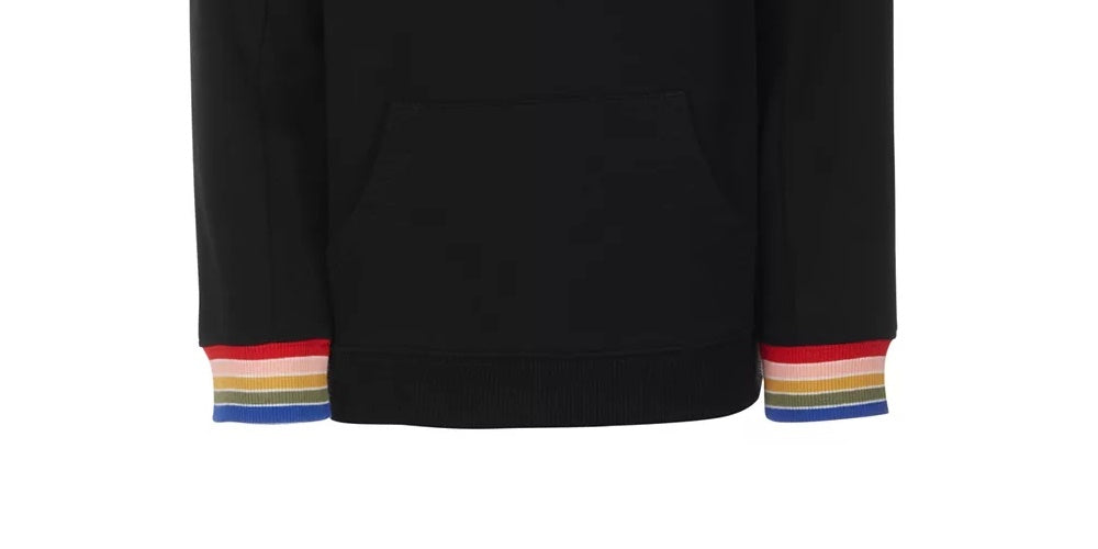 Ideology Toddler Girls Star-Print Hoodie Black Size 3T